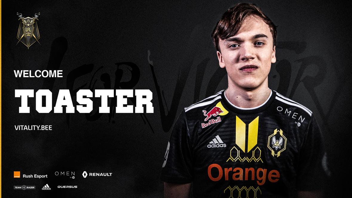 LoL : Toaster signe chez Vitality.Bee